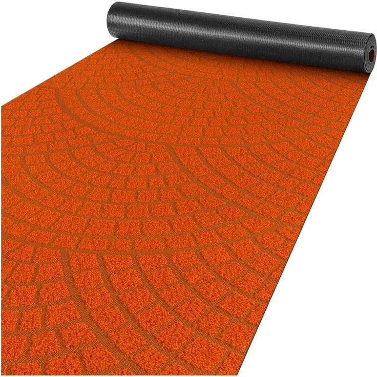 ANRO Küchenläufer Teppichläufer DAVIS Velours Läufer, Eckig, Höhe: 3 mm, Velour – Bild 1