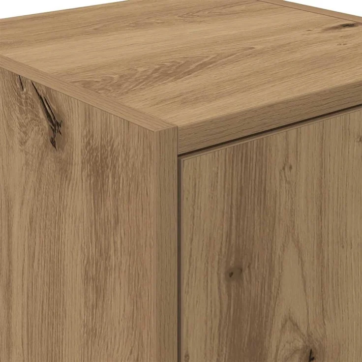 vidaXL Garagen-Wandschrank Artisan-Eiche Holzwerkstoff 860623 – Bild 9