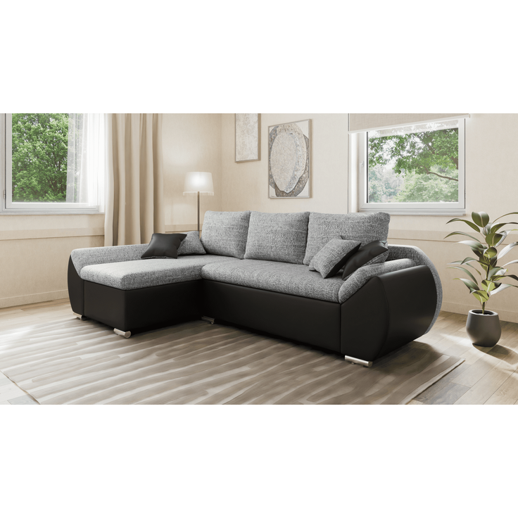 Ecksofa Auro von Jan-Art mit Schlaffunktion | verschiedene Farben erhältlich – Bild 2