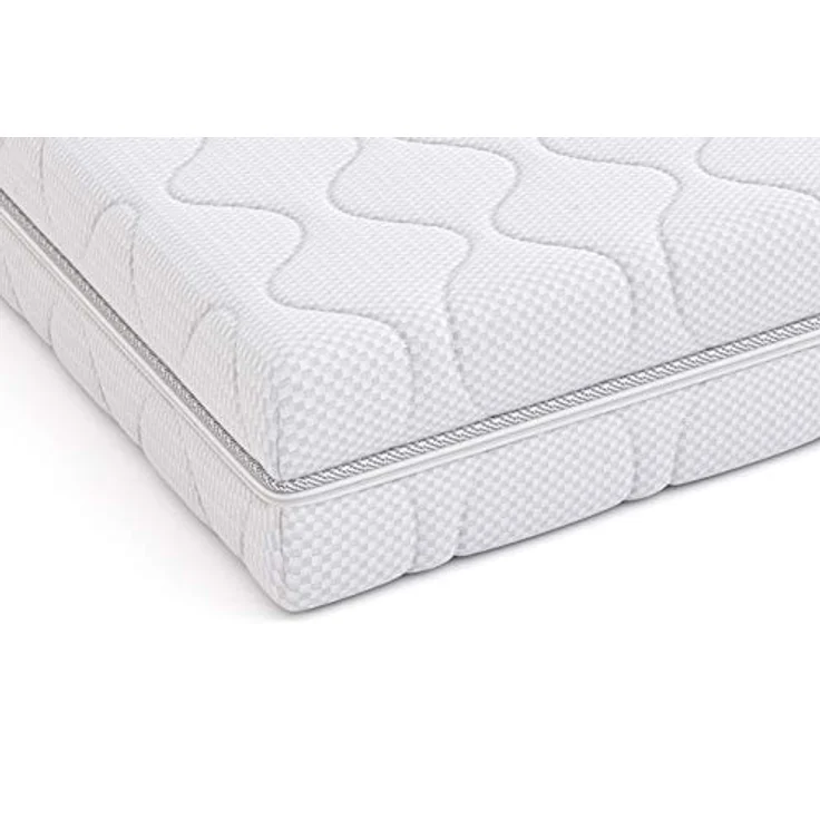 Amazon Basics Hochelastische Wendematratze, Mittel Fest (H3) und Fest (H4), 90 x 200 x 20 cm, Weiß – Bild 10