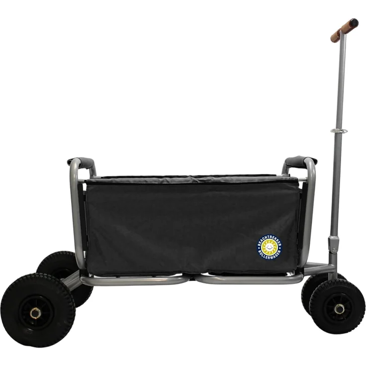 Beachtrekker 'LiFe' Klappbollerwagen schwarz, inkl. Feststellbremse – Bild 8