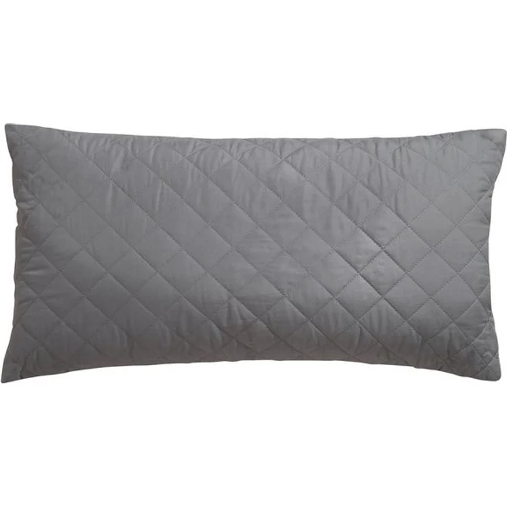 OTTO home Microfaserkissen Clarra, Kopfkissen 40x80 cm, 80x80 cm, Füllung: Polyester, Bezug: Polyester, Rückenschläfer, Seitenschläfer, Kissen in grau – Bild 4