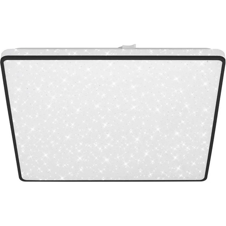 Briloner Leuchten LED Deckenleuchte 3749-415, LED fest integriert, 2700K - Extra-Warmweiß, mit Backlighteffekt, Sternenhimmel, schwarz, 37 cm – Bild 5