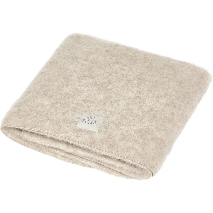 Nanami Babydecke - Wolle - Natur Braun 1