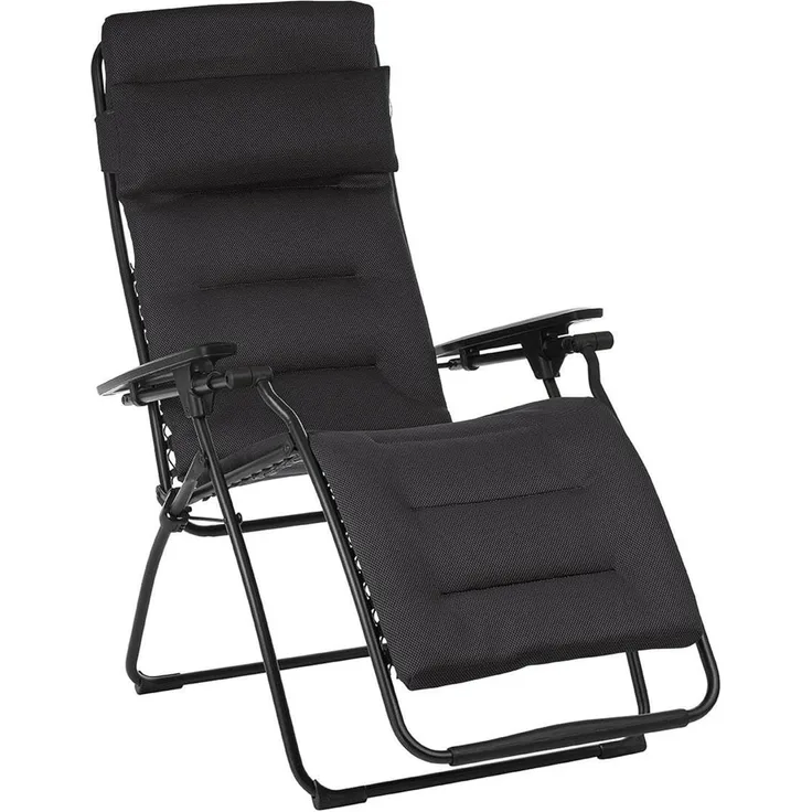 Lafuma Relax Liegestuhl Clip AirComfort Acier (anthrazit)