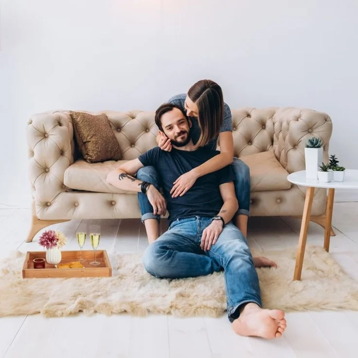 Serviertablett aus Walnussholz & MDF – Bild 3