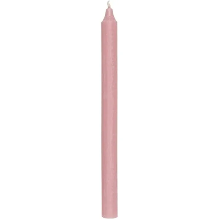 IB Laursen Stab Kerze ROSE Leuchter Tafel H=29cm Weihnachten Kerzen rosa Wachs