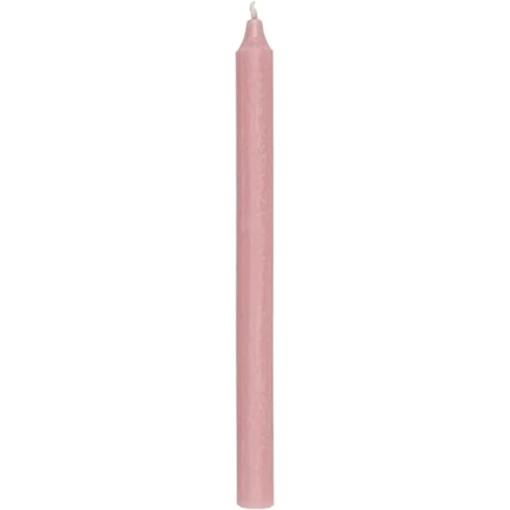 IB Laursen Stab Kerze ROSE Leuchter Tafel H=29cm Weihnachten Kerzen rosa Wachs – Bild 1