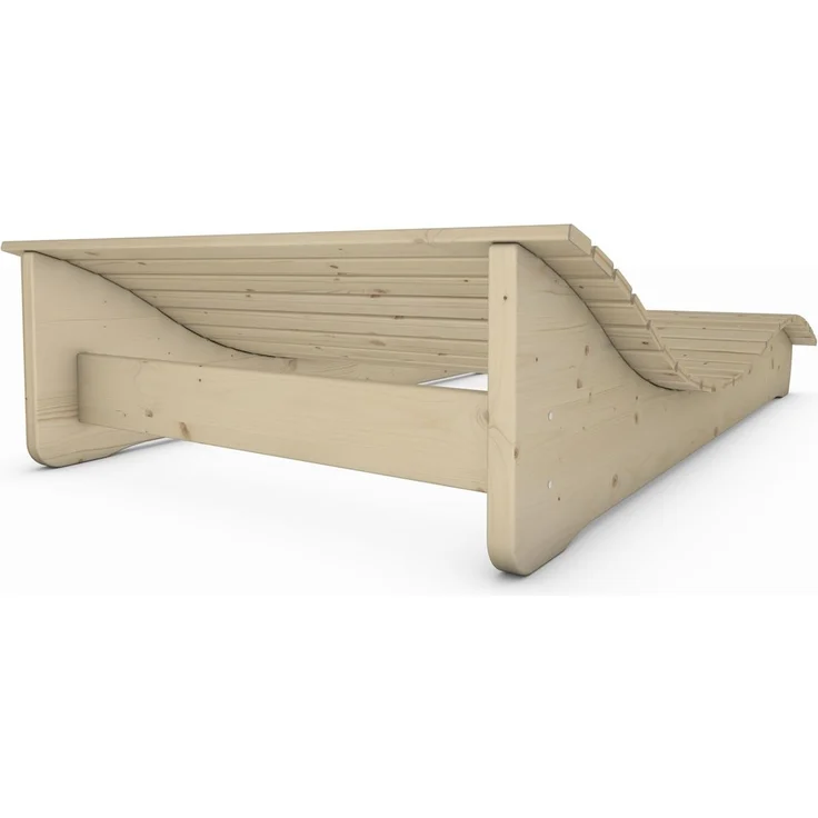 Gartenliege "Relax-Gertl" (Fichte) 1-teilig Liegebreite 120 cm Himmelsliege – Bild 6