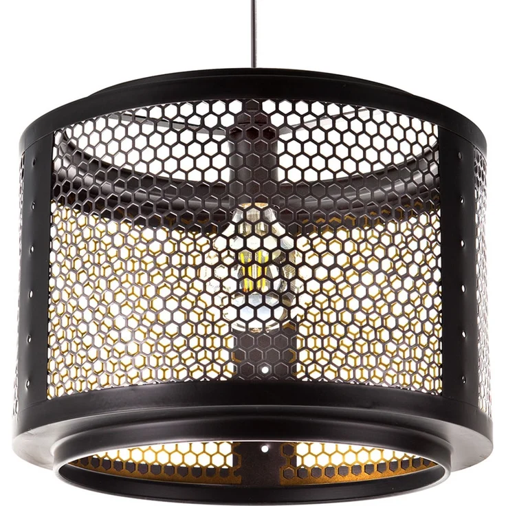 RGB LED Hängelampe, Gitteroptik, App- und Sprachsteuerung, H 150 cm – Bild 7