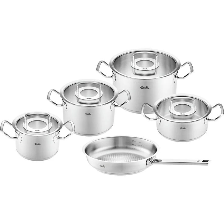 Fissler 'ORIGINAL PROFI COLLECTION' Topfset 5-tlg, Edelstahl silber, für Induktionskochfeld – Bild 6