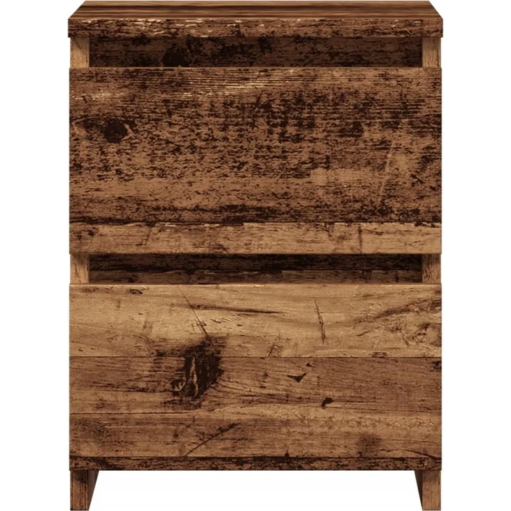 vidaXL Nachttisch Altholz-Optik 30×30×40 cm Holzwerkstoff 855846 – Bild 3