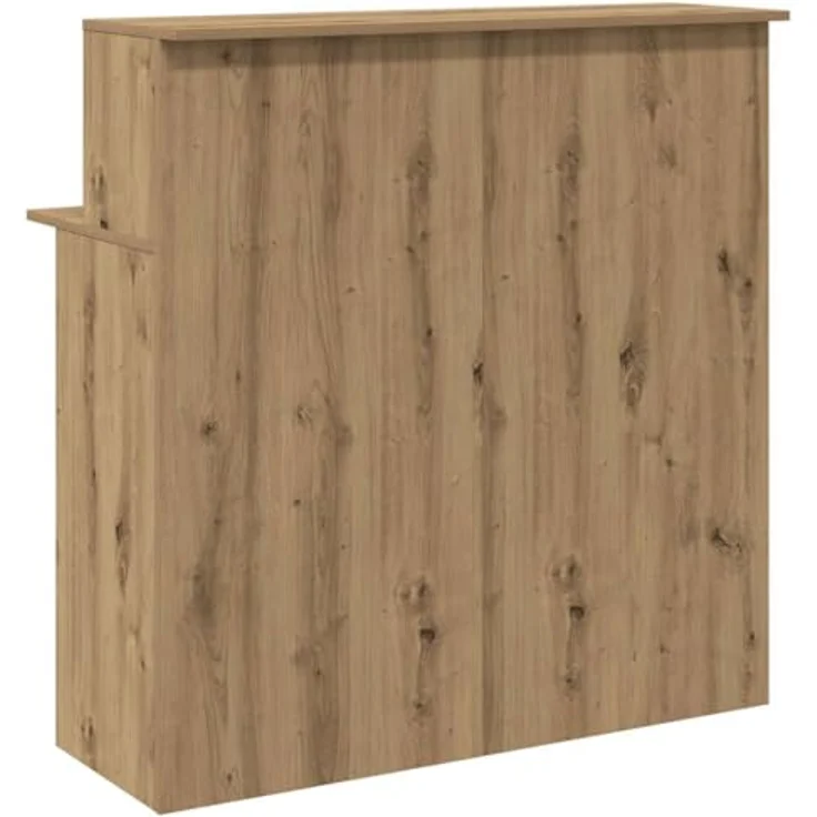 vidaXL Empfangstheke Artisan-Eiche 100x50x103,5 cm Holzwerkstoff 859032 – Bild 8