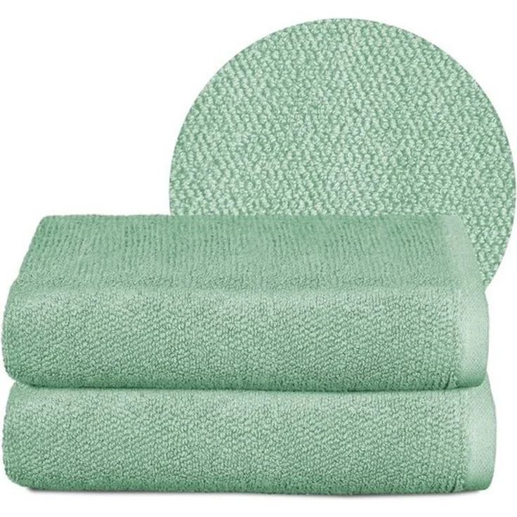Beautex Handtuch Set Handtuch Set, Made in Europe, Frottier, (Multischlaufen-Optik, Frottier Premium Set aus 100% Baumwolle 550g/m) – Bild 4