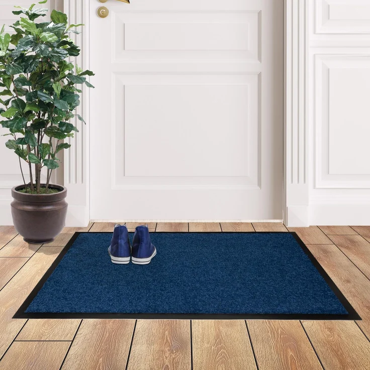 Furni24 Fußmatte - Blau, 80 x 120 cm – Bild 4