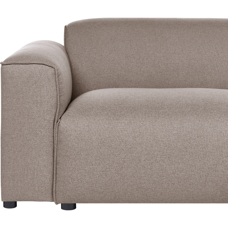 Ecksofa 3-Sitzer FAABORG Stoff Taupe linksseitig – Bild 6