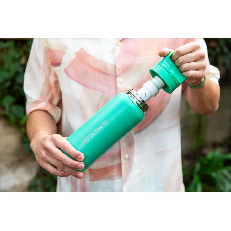 LifeStraw Go Steel 700ml (cactus green) – Bild 3