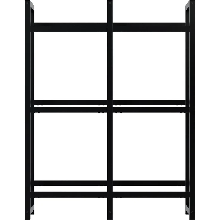 CLP Getränkekistenständer Stack aus Metall freistehend robust stabil,schwarz 116x91x31 cm – Bild 4