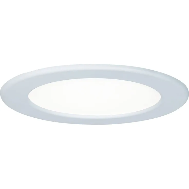 Paulmann No. 92059 Einbaupanel LED rund 12W 4000K Weiß IP44 spritzwassergeschützt