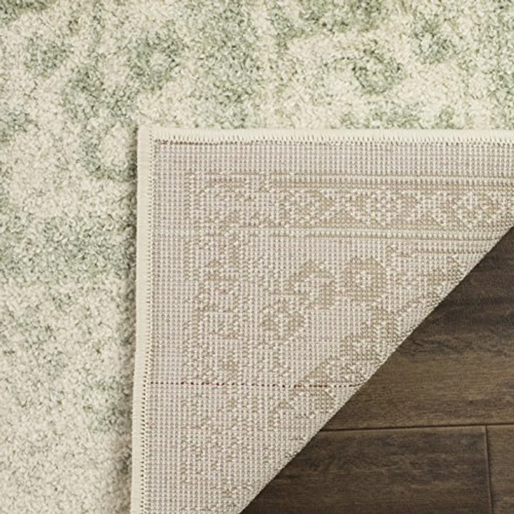 Safavieh Teppich 235x305 cm - Adirondack Collection - Groß - Transitional Design, Elfenbein & Salbei, Pflegeleichte Synthetikmischung, Ideal für Wohnzimmer, Schlafzimmer, Büro – Bild 7
