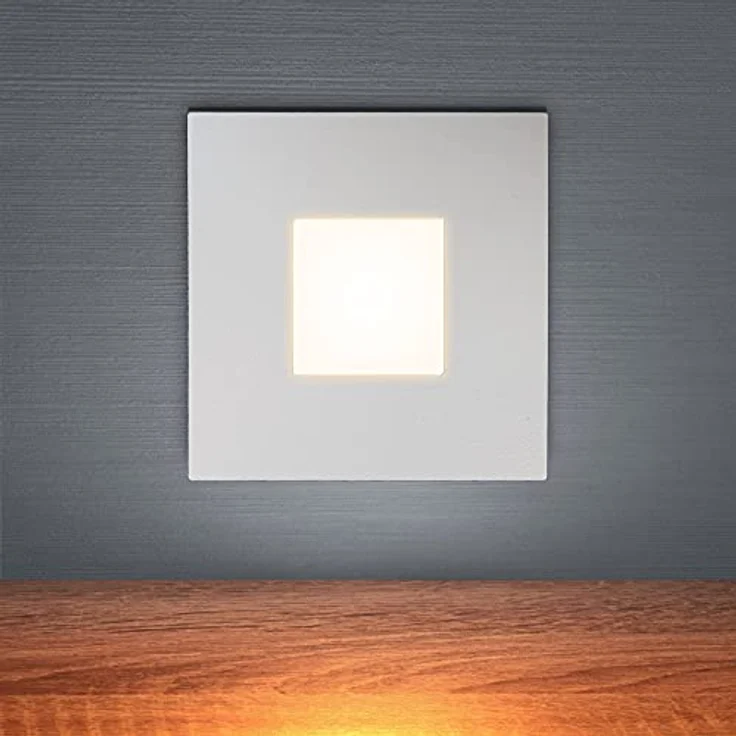 Maxkomfort LED Wandstrahler 6103, LED fest integriert, Warmweiß, 3000K, Treppenbeleuchtung – Bild 6