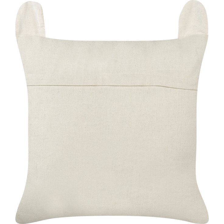 Kissen 2er Set Für Kinder Tiermuster TEDDYBEAR Baumwolle 45 x 45 cm Braun – Bild 5