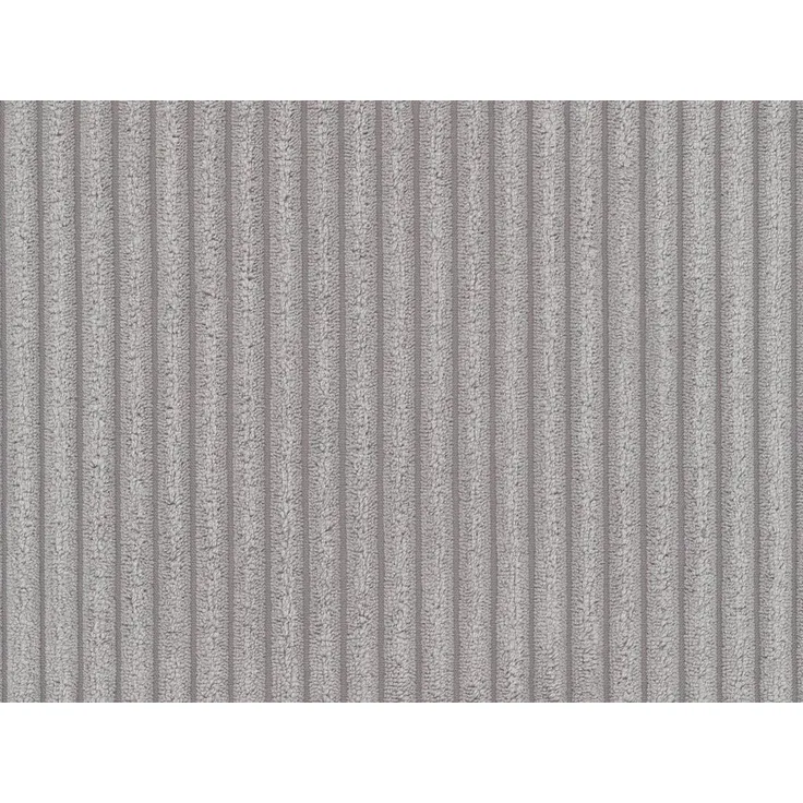 Vente-unique - POGNIA Sofa SamtStoff Grau - B 100 cm x H 73 cm x L 236 cm – Bild 7