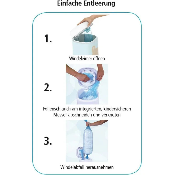 Angelcare Nachfüllkassette für Windeleimer Dress-Up und Classic XL
