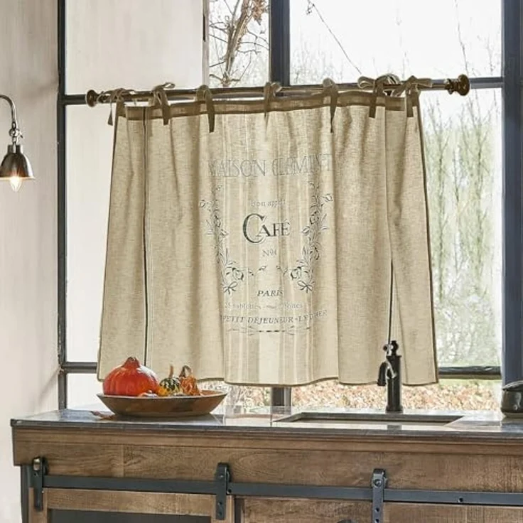 Mirabeau Scheibengardine Scheibengardine Girest beige – Bild 3
