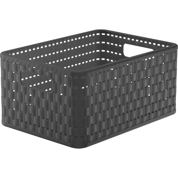Rotho Korb Country A5, 11 L anthrazit – Bild 1