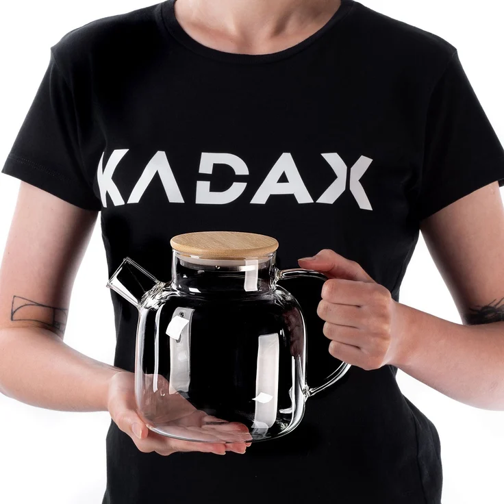KADAX Glaskrug 1,5 l mit Spiraldeckel für Teewasser-Kompottei – Bild 8