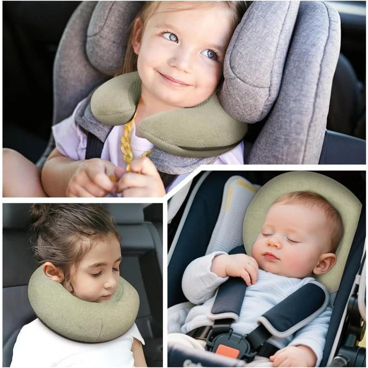 Baby Reisekissen U Form Kopf und Nackenstütze für – Bild 4