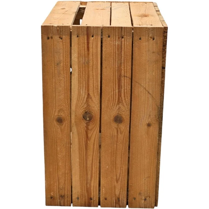 Holzkisten 4er Set 50 x 40 x 30cm Vintage Natur – Bild 9