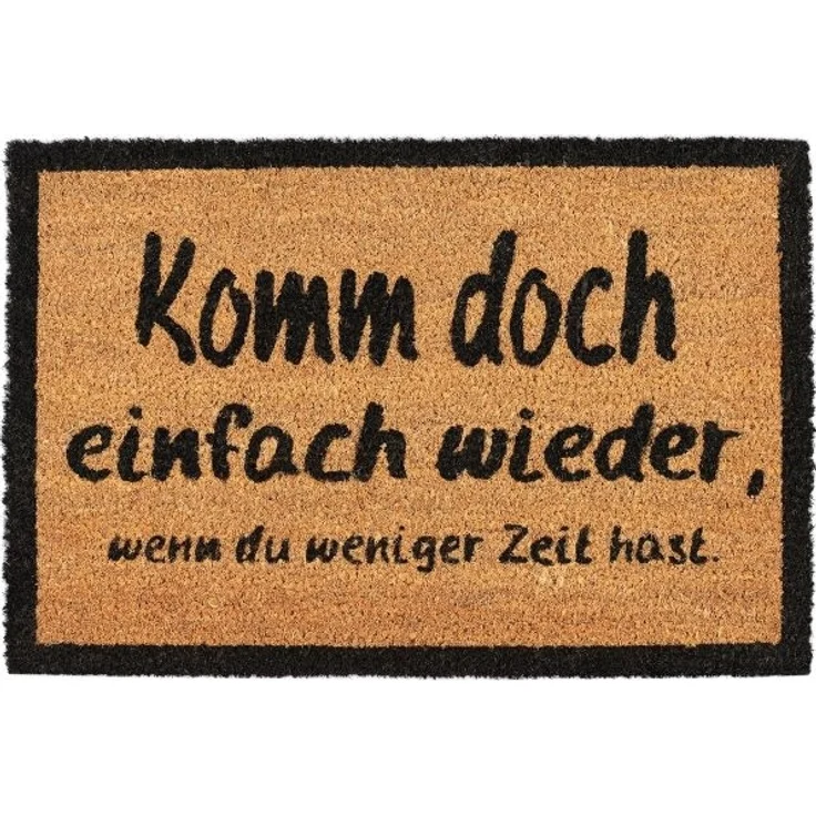 Fußmatte Kokos KOMM WIEDER 10023843 – Bild 1