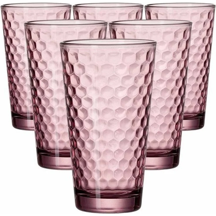 Ritzenhoff & Breker Favo Longdrinkglas 400 ml berry 6er Set – Bild 4