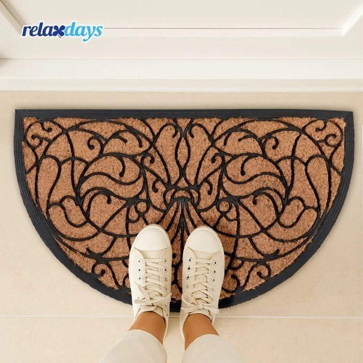 Halbrunde Fußmatte Ornament 10051277 – Bild 2