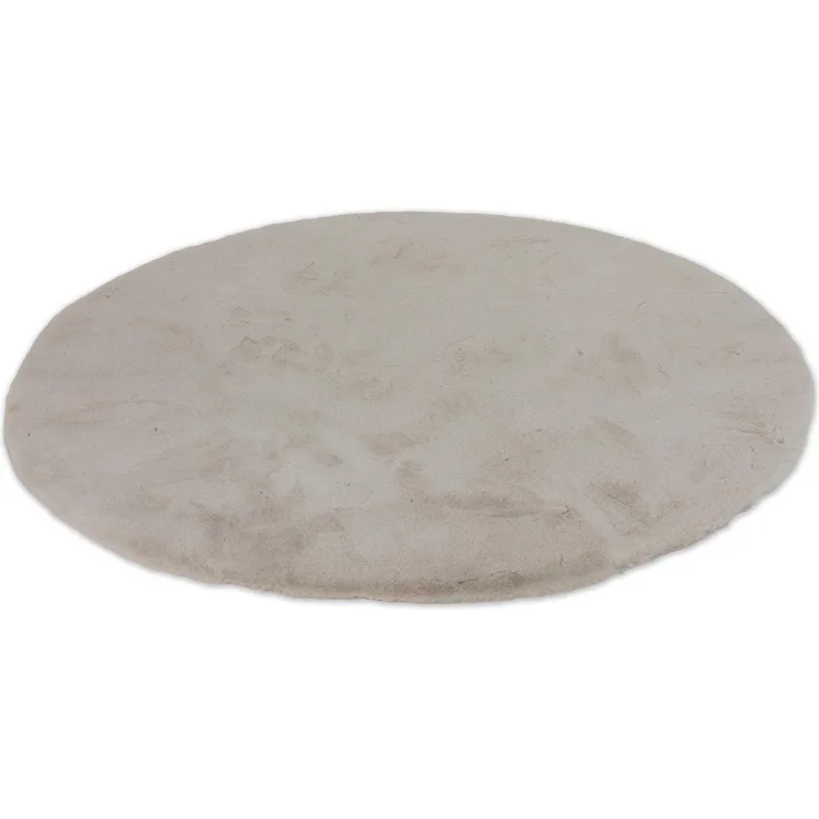 SCHÖNER WOHNEN-Kollektion Fellteppich Tender, rund, Höhe: 26 mm, besonders weich durch Microfaser, Kunstfell, waschbar, Wohnzimmer