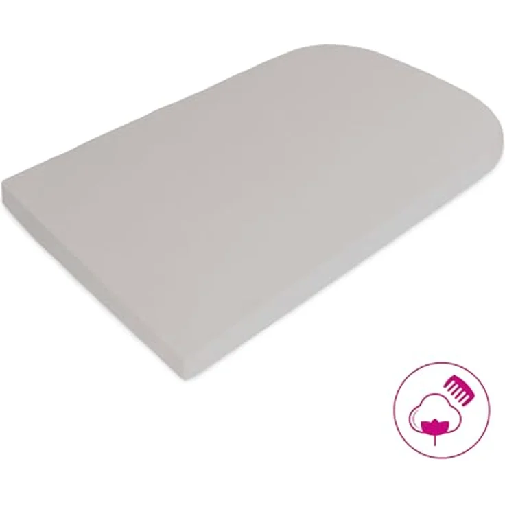 babybay Jersey Spannbetttuch Deluxe passend für Modell Matratze Kinderbett-Umbausatz Original, Maxi und Boxspring, beige, 140 x 89 cm (1er Pack) – Bild 3