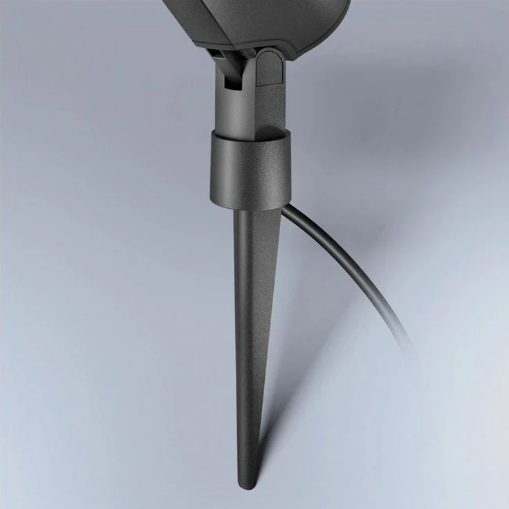 LED-Außenstrahler Spot Garden anthrazit, 6,7 W Bodenstrahler mit Erdspieá, 512 lm Spotlight, inkl. GU10-Leuchtmittel, Aluminium – Bild 1