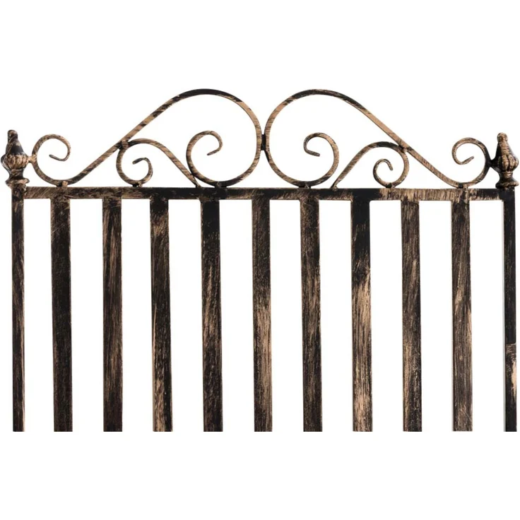 CLP 2er Set Schaukelstühle Smilla Schwingstühle mit hoher Rückenlehne - Farbe:bronze – Bild 6