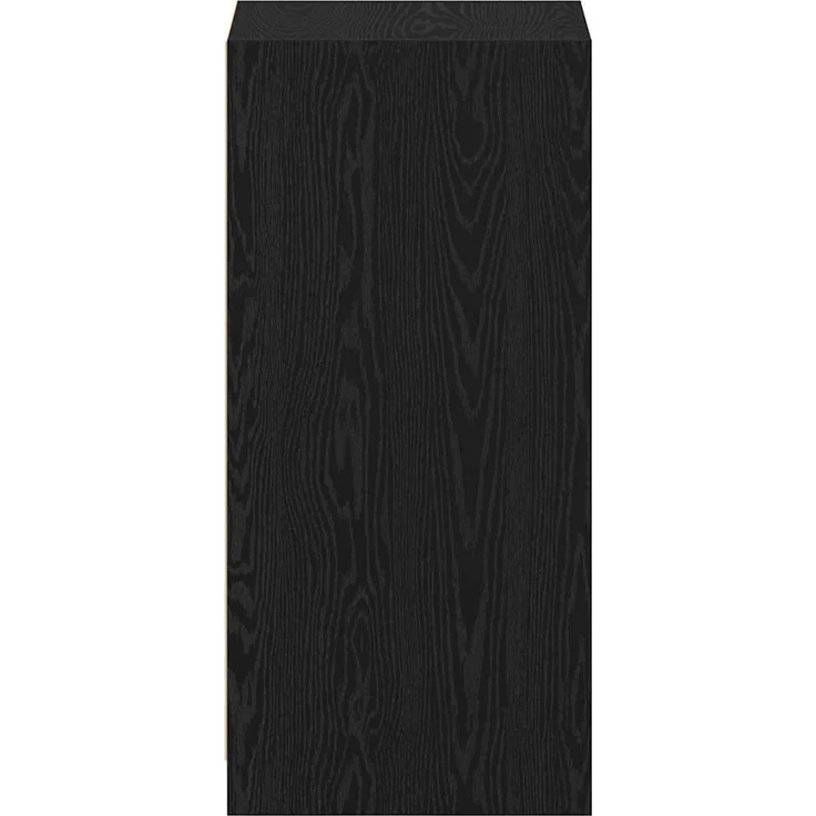 vidaXL Kleiderschrank mit Regal Schwarz Eichen-Optik 41 x 48 x 102 cm 879647 – Bild 5