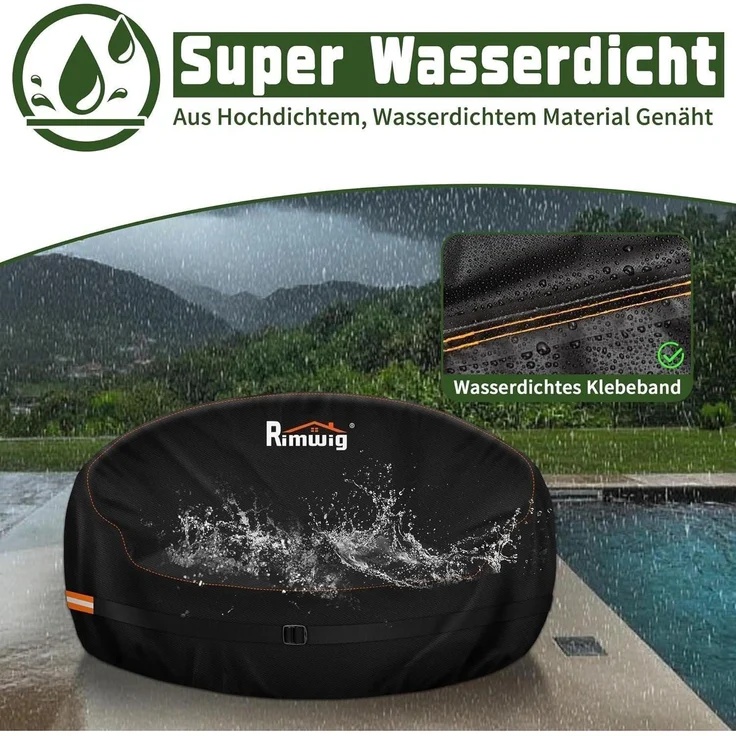 Gartenliege Abdeckung wasserdicht winterfest – Bild 2