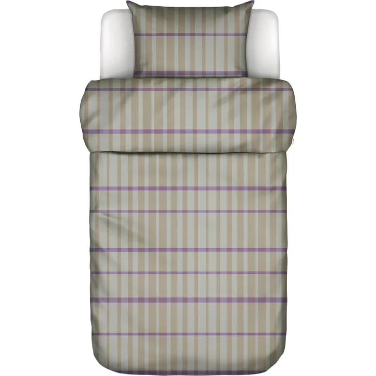 Marc O'Polo Bettwäsche Thori Forest Green Flanell 155 x 220 + 80 x 80 cm