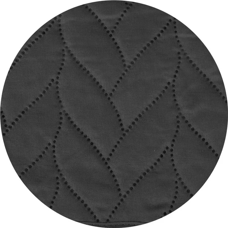 Tagesdecke XL (140x210 cm) mit wattierter Zwischenlage (Schwarz) Bettüberwurf - ÖKO-Tex 100, Sommerdecke gesteppt - Steppdecke, Wendedecke – Bild 8