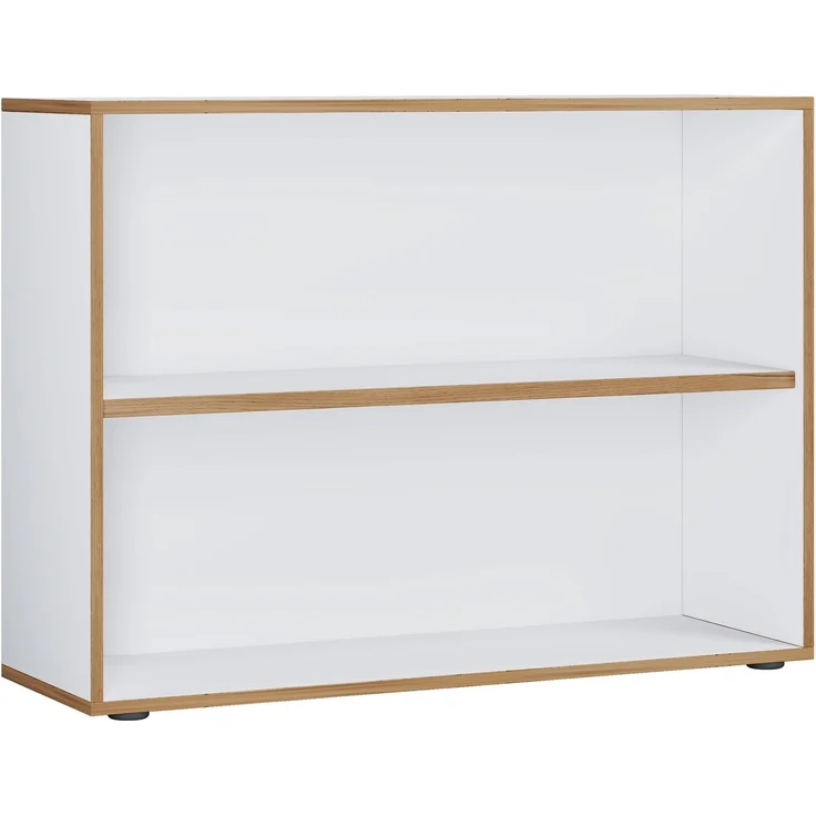 VCM Büroregal & Bücherregal Salia 920710 Weiß H. 74 x B. 100 x T. 33 cm – Bild 3