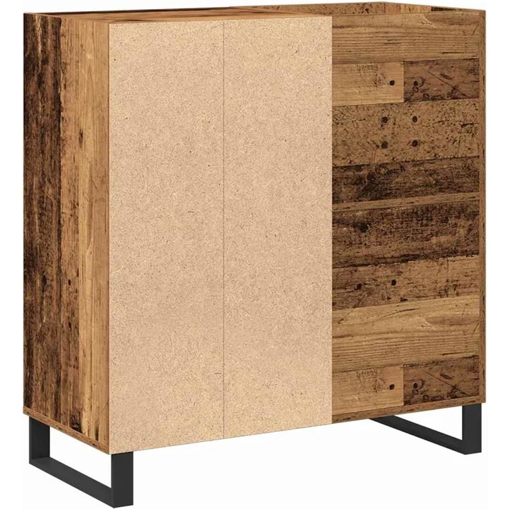 vidaXL Schallplattenschrank mit Regal Artisan-Eiche 85 x 38 x 89 cm 862915 – Bild 6