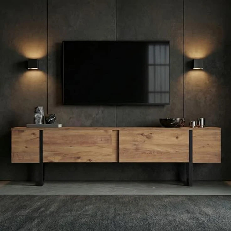 Skye Decor TV-Board Boho Design (1 St), Modernes Wohnzimmertv-Möbel, Breite : 180 cm – Bild 3