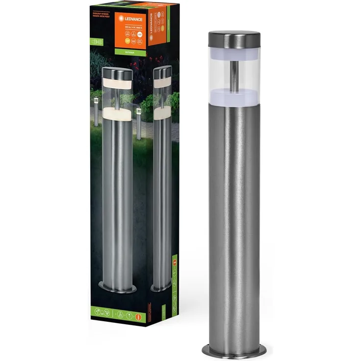 LEDVANCE Endura Hybrid Hagen 48 cm 4 W Edelstahl