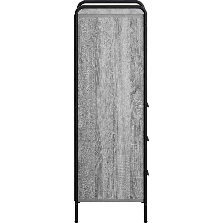 vidaXL Badezimmerschrank Sonoma-Grau 40 x 36 x 109,5 cm Holzwerkstoff 8014049 – Bild 5