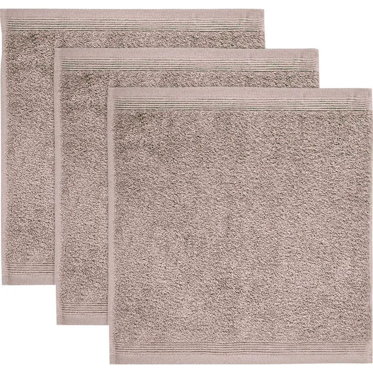 Möve Seiftuch Superwuschel, (Set, 3-St), Seiftuch Set mit Bordüre, 100% Premium Cotton Baumwolle, weich